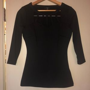 Guess 3/4 Sleeve Black Blouse S
